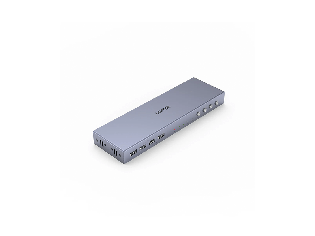 Unitek HDMI KVM Switch 4 In 1 Out in Qatar Unitek HDMI KVM Switch 4 In 1 Out in Qatar